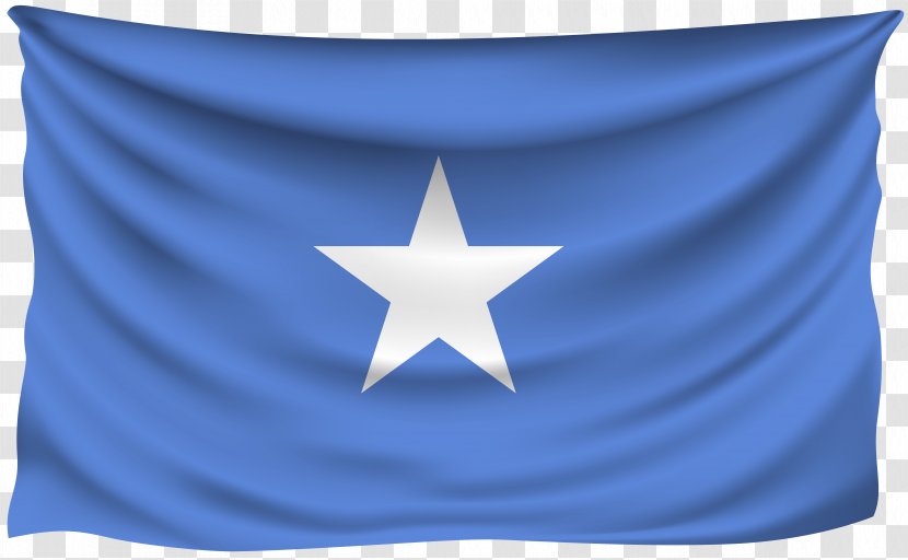 03120 Flag - Blue - Somalia Transparent PNG