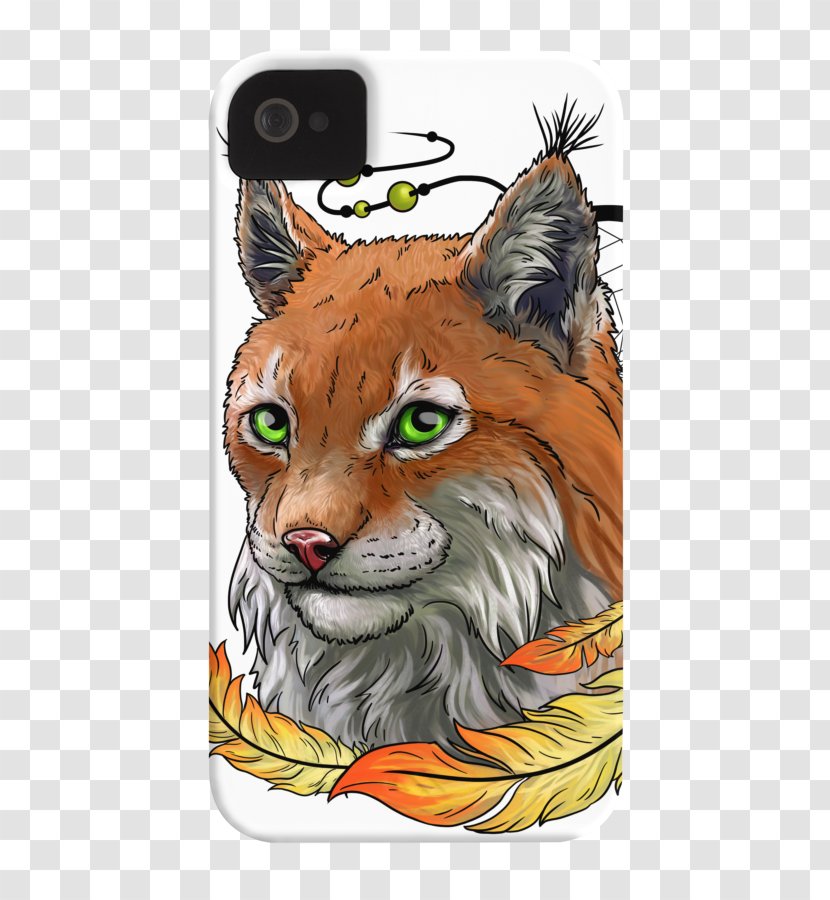 Red Fox Tiger Whiskers Cat - Fauna Transparent PNG