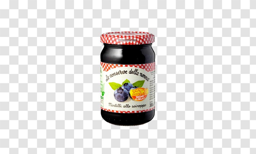 Lekvar Jam Compote Canning Fig - Blueberry Syrup Transparent PNG