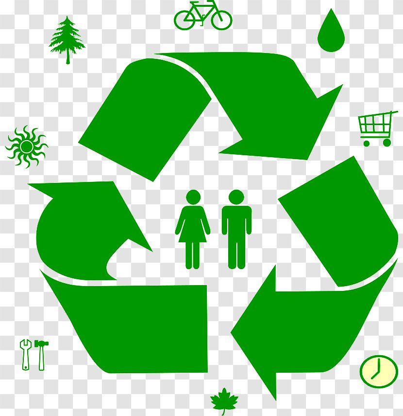 Recycling Symbol Bin Waste Paper - Area - Recycling-symbol Transparent PNG