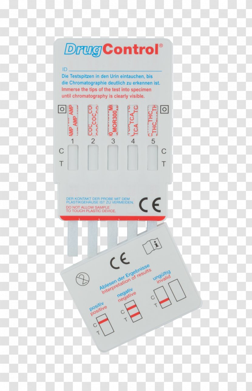 Drug Test Lateral Flow Immunoassay Ethyl Glucuronide - Urine Transparent PNG