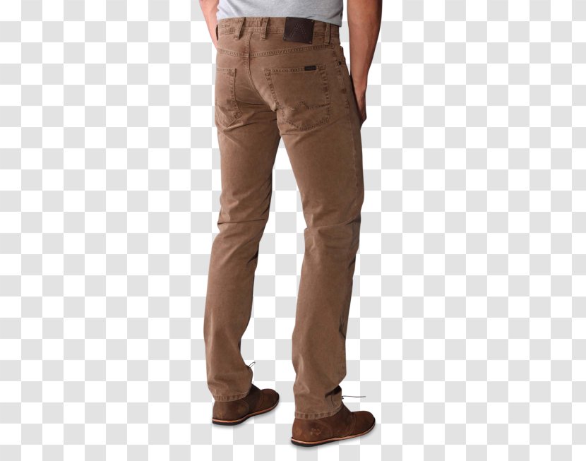 Jeans Denim Khaki - Trousers - Broken Transparent PNG