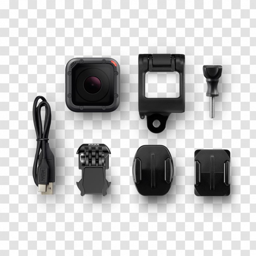 GoPro HERO5 Session Action Camera Black - Hardware - Top View Transparent PNG