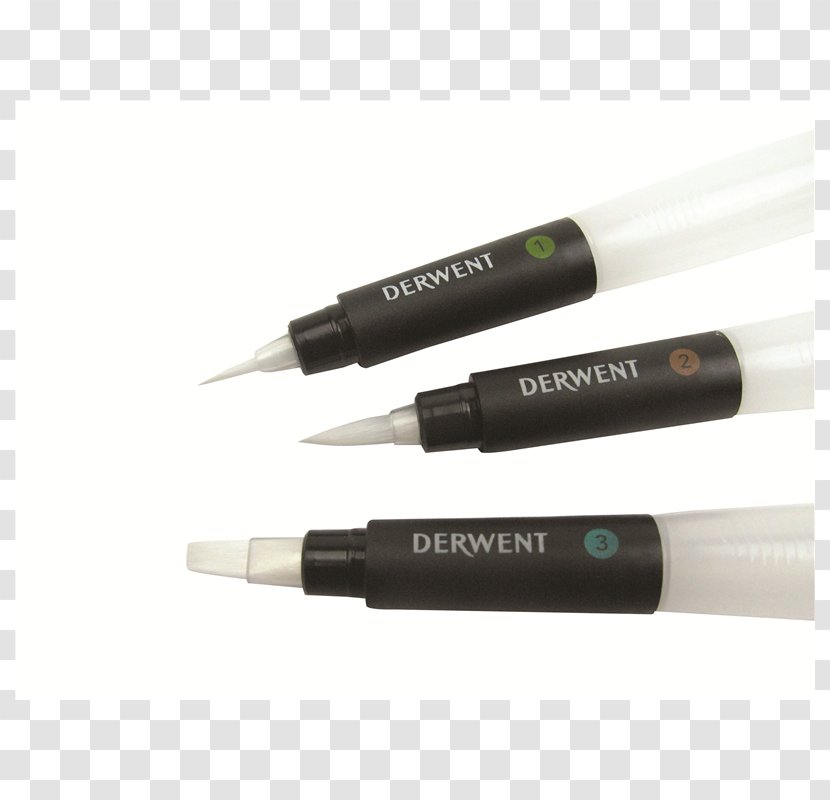 Derwent Cumberland Pencil Company Pentel Arts Aquash Watercolor Painting Brush - Office Supplies Transparent PNG