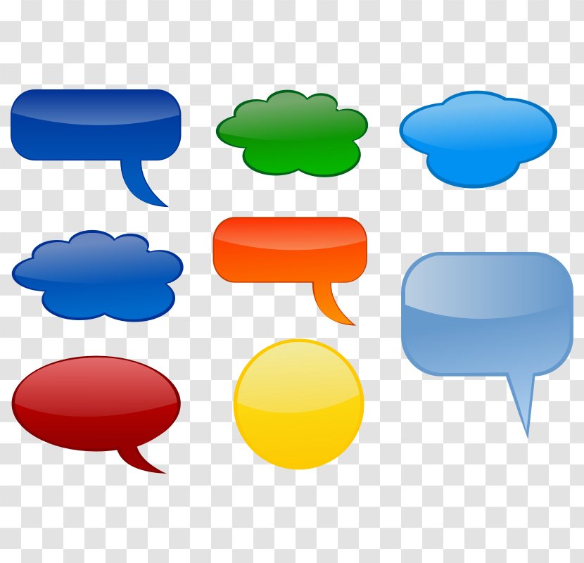 Speech Balloon Dialogue Clip Art - Text - Candy Icons Transparent PNG