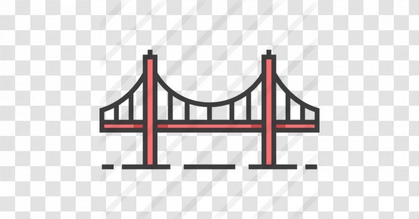 Golden Gate Bridge - San Francisco - Logo Transparent PNG