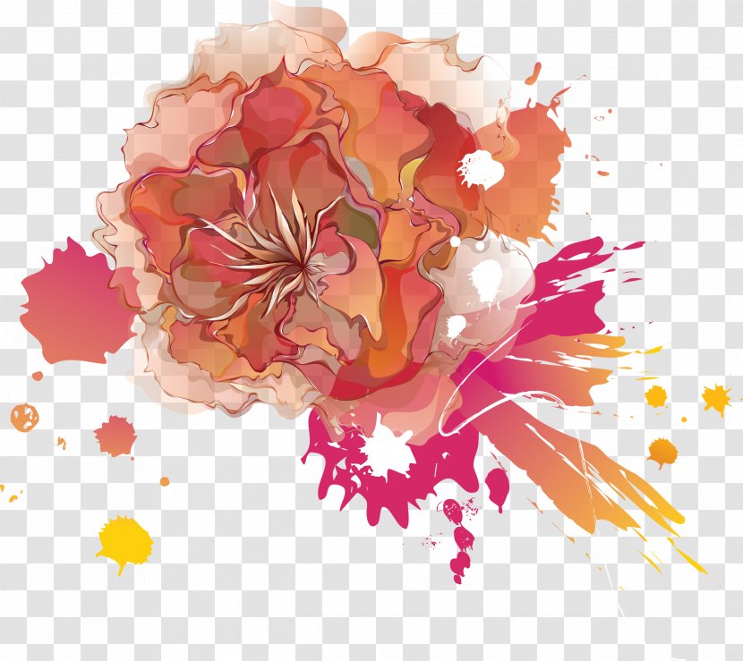 Floral Design Drawing Watercolor Painting - Blossom Transparent PNG