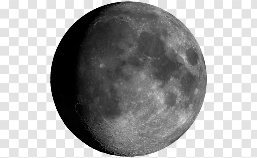 Lunar Phase New Moon Earth Near Side Of The - Planet - Surface Transparent PNG