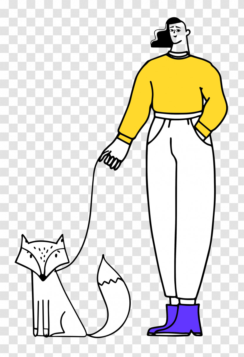 Walking The Fox Transparent PNG