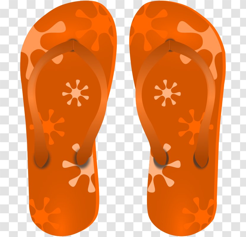 Flip-flops Sandal Free Content Clip Art - Red - Flip Flops Photos Transparent PNG