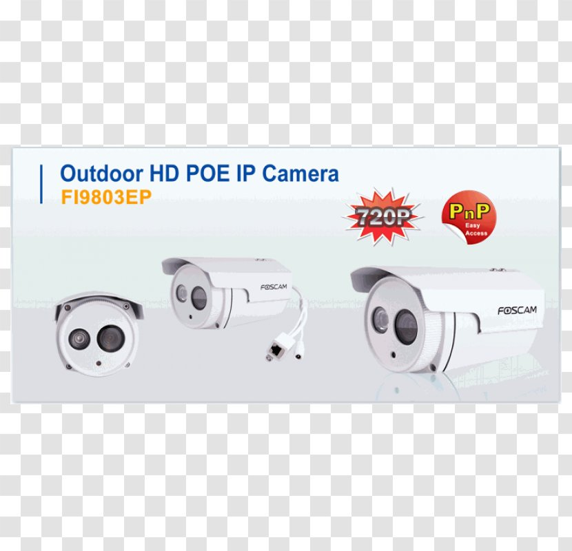 IP Camera Foscam FI9803P Video Cameras Wi-Fi - Brand Transparent PNG