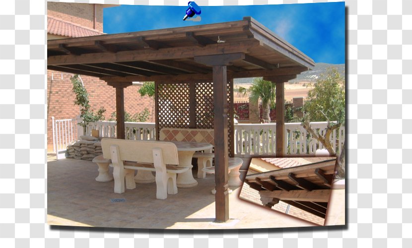 Pergola Gazebo Awning Wood Garden Transparent PNG