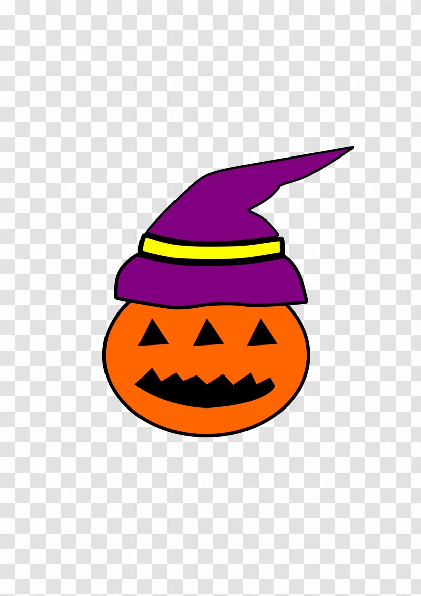 Purple Line Clip Art - Smile - Pumpkin Clipart Transparent PNG