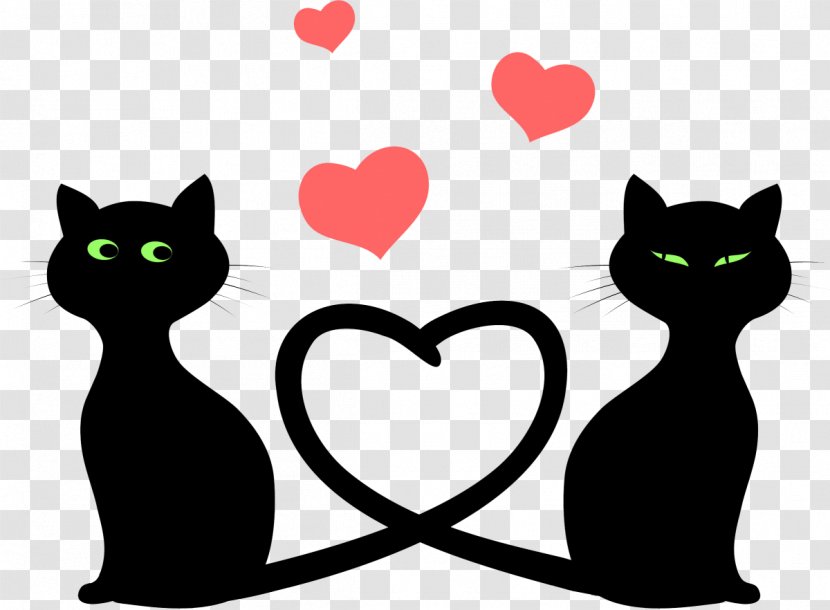 Cat Kitten Valentine's Day Veterinarian Clip Art - Tree Transparent PNG