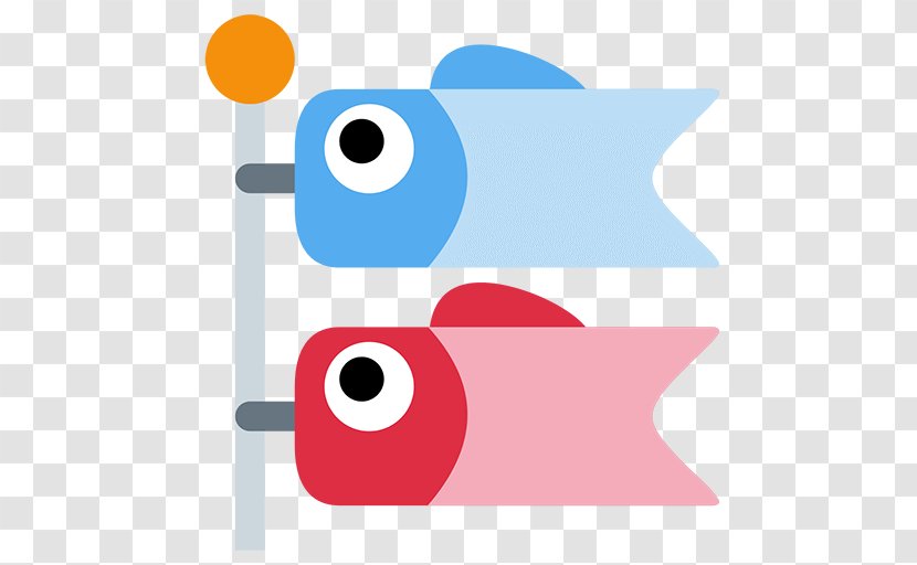 Emoji Children's Day Koinobori Flag Carp - Area - Streamer Transparent PNG