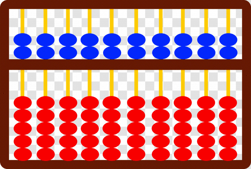 Abacus Line Pattern Rectangle Transparent PNG