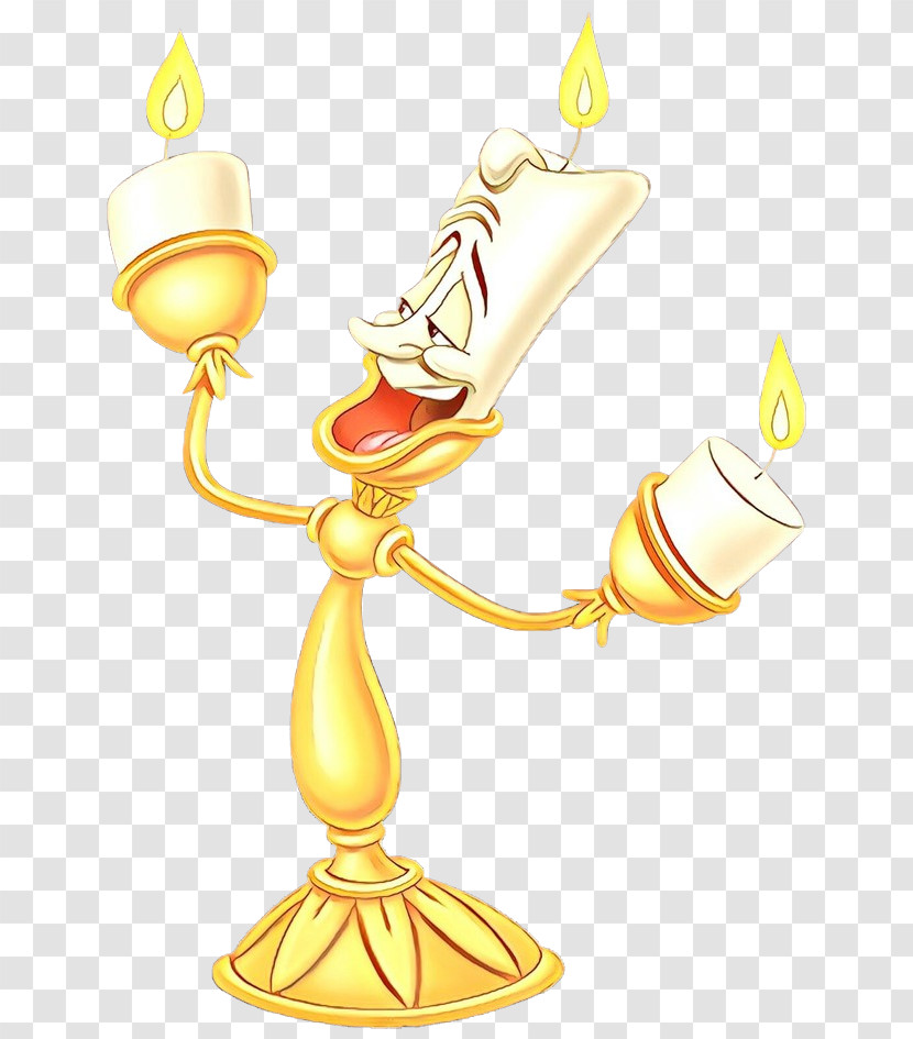 Yellow Candle Holder Light Fixture Interior Design Transparent PNG