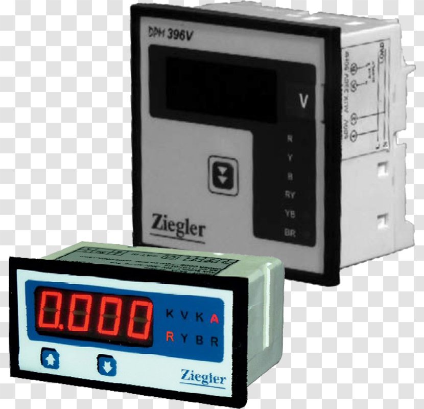 Electronics Voltmeter Ammeter Digital Data Multimeter Transparent PNG