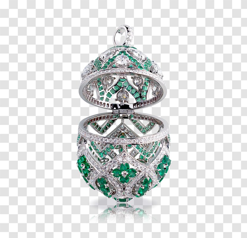 Emerald Locket Jewellery Silver Bling-bling - Jewelry Making Transparent PNG
