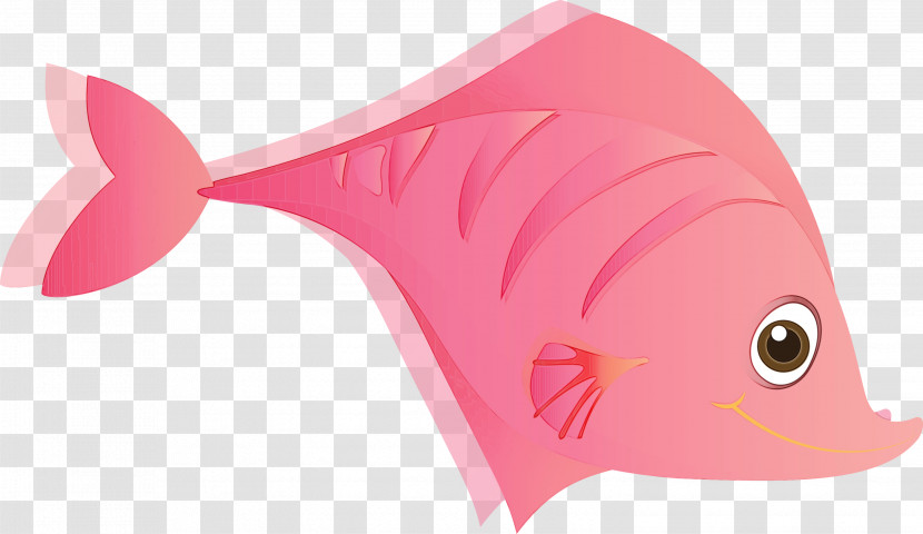 Pink Fish Fish Transparent PNG