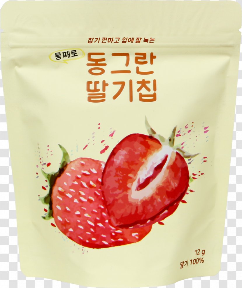 Strawberry Freeze-drying Frozen Yogurt Snack Food Transparent PNG