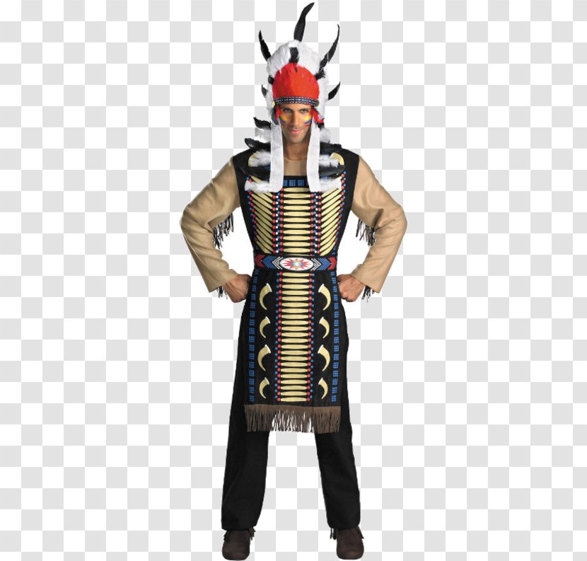 Costume Design Clothing Jacket Party - Masquerade Ball - Indian Warrior Transparent PNG