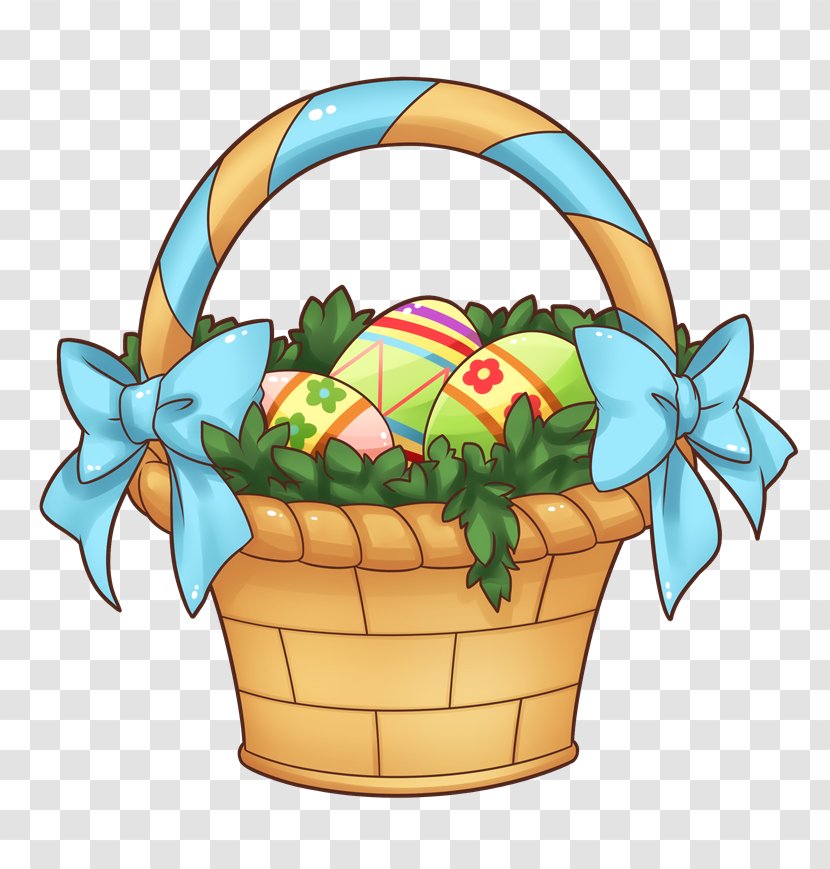 Easter Bunny Basket Clip Art - Food Transparent PNG