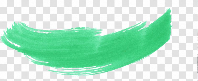 Green Wave Brush - Stroke Transparent PNG