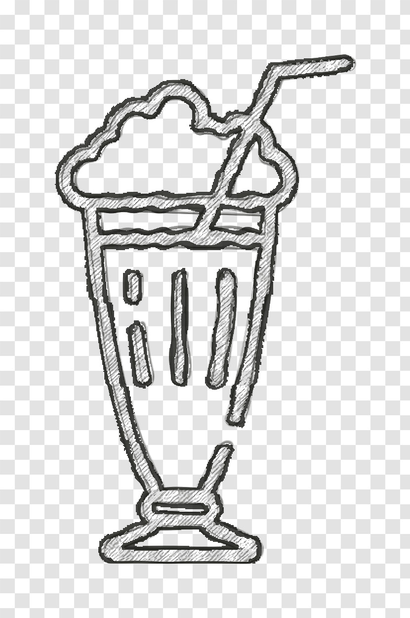 Drink Icon Milkshake Icon Fast Food Icon Transparent PNG