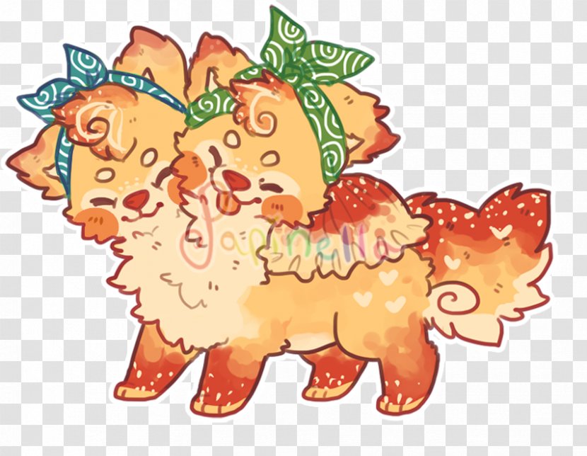 Christmas Tree Dog Ornament Clip Art - Mythical Creature Transparent PNG