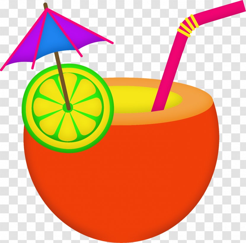 Hawaiian Cocktail Clip Art - Straw Transparent PNG