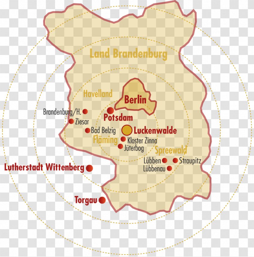 Reformation Anniversary 2017 Map Brandenburg Text Transparent PNG
