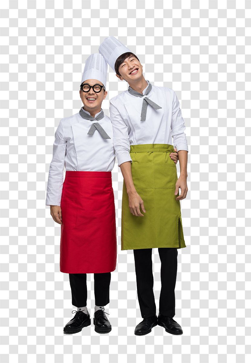 Chef's Uniform Outerwear Costume - Cook - Enjoy Your Meal Transparent PNG