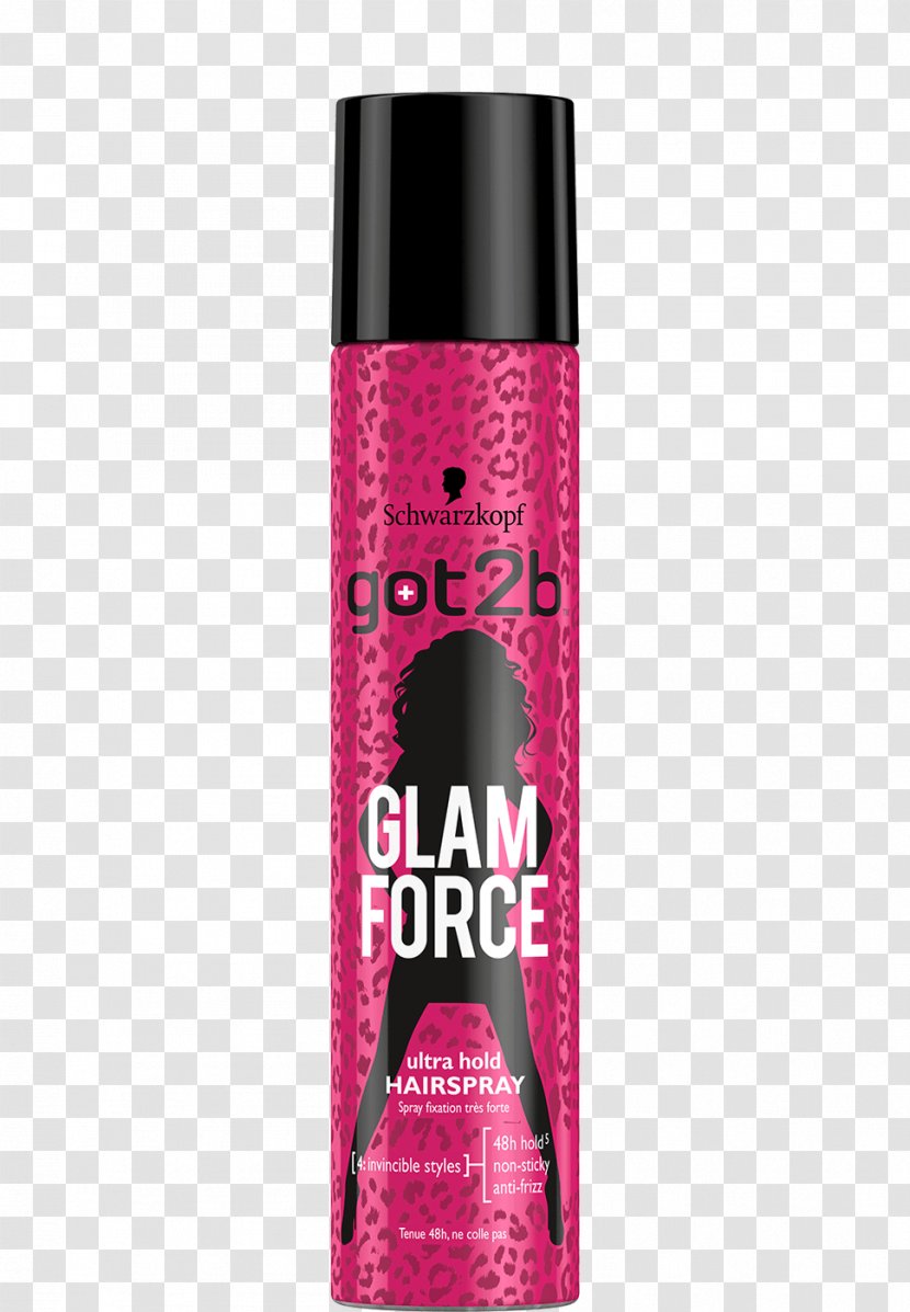 Hair Spray Schwarzkopf Hairstyle Göt2b Glued Blasting Freeze Transparent PNG