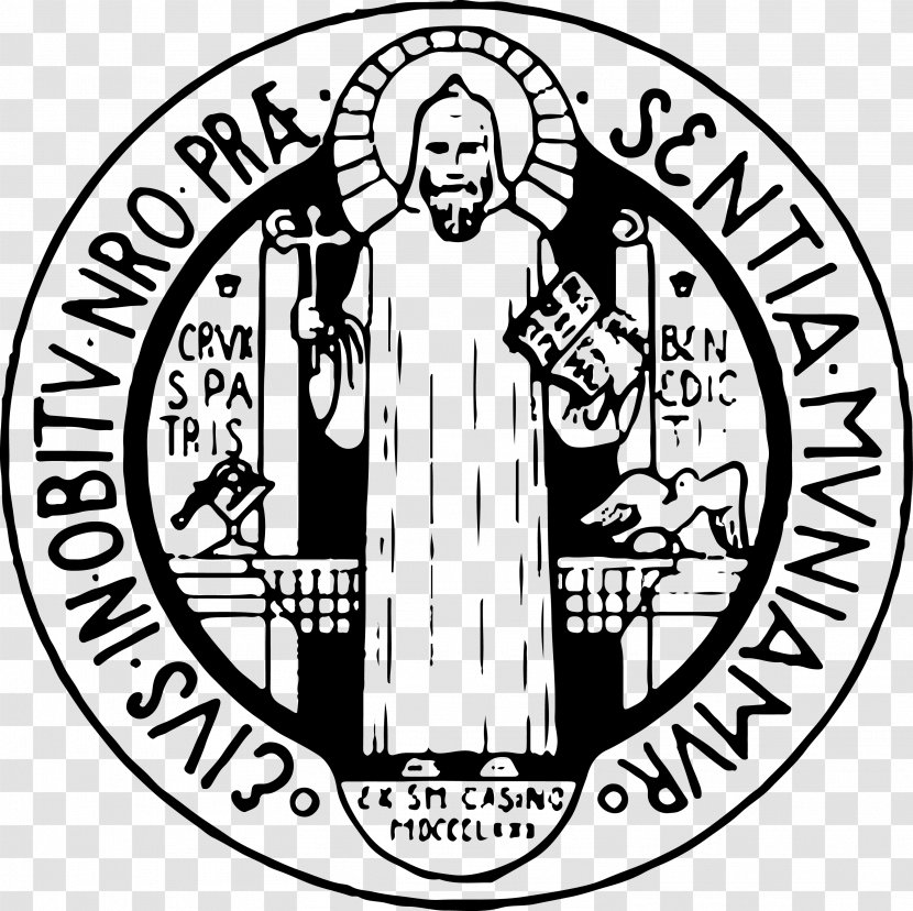 Saint Benedict Medal Prayer Order Of - Nursia Transparent PNG