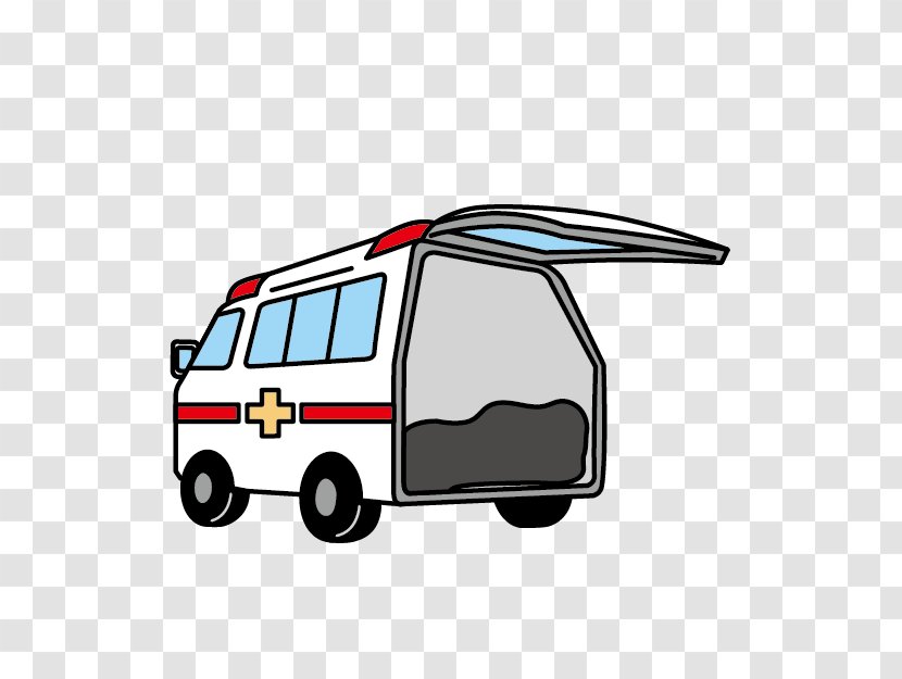 Ambulance Cartoon Hospital - Emergency Vehicle Transparent PNG
