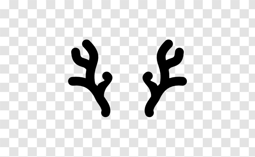 Santa Claus's Reindeer Rudolph - Hand - Antlers Transparent PNG