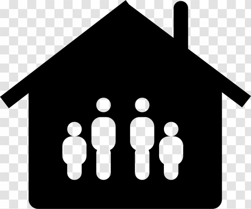 Family - Black - Multifamily Icon Transparent PNG