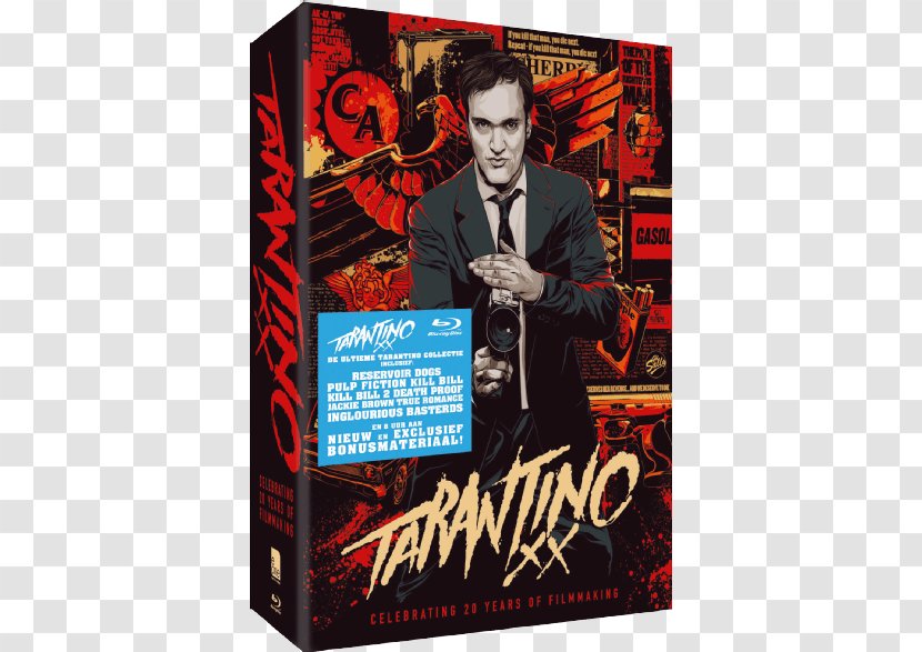 Blu-ray Disc Film Director DVD Miramax - Quentin Tarantino - Dvd Transparent PNG