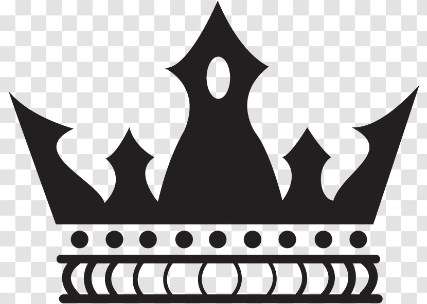 Black And White Imperial Crown - Color Transparent PNG