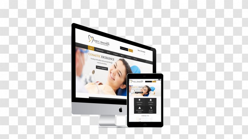 Digital Marketing Display Advertising Brand - Web Design - Dental Hospital Transparent PNG