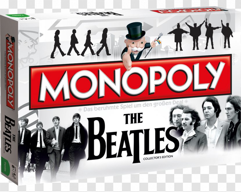 Monopoly: The Mega Edition Beatles Board Game Trivial Pursuit - Monopoly Transparent PNG
