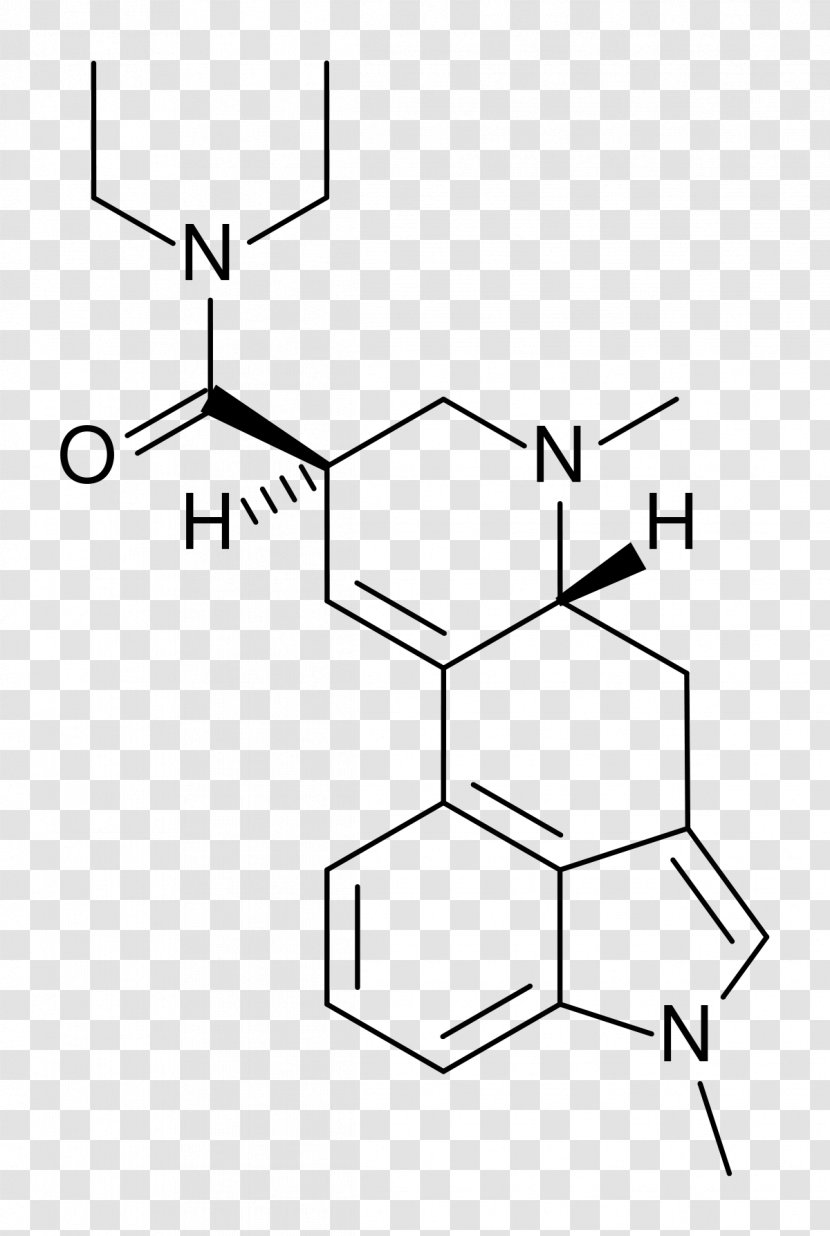 N1-Methyl-lysergic Acid Diethylamide Chemical Synthesis Compound - Material - Lysergic Transparent PNG