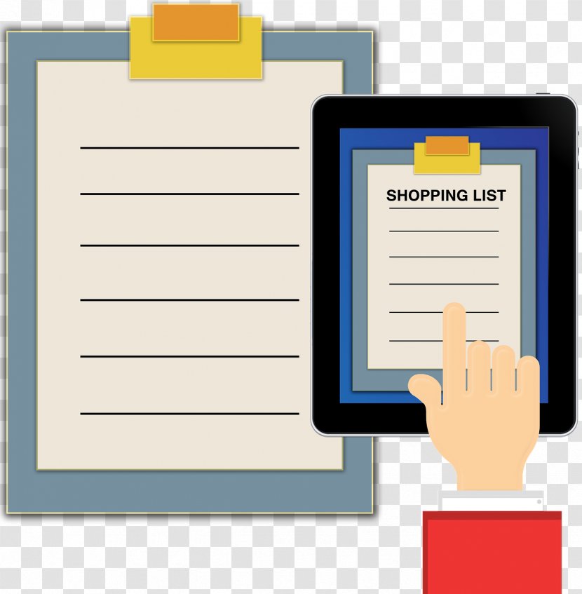 Shopping List Clipboard Clip Art - Information - Swot Transparent PNG
