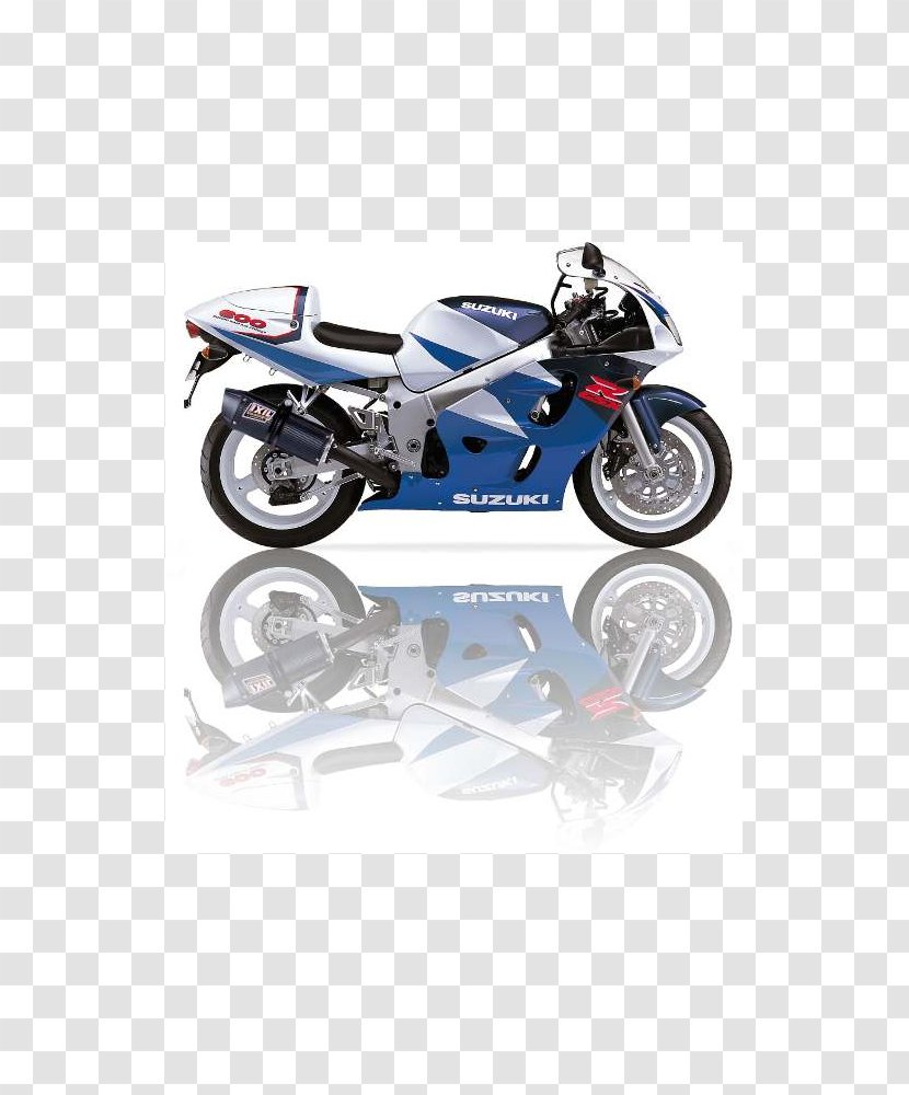 Suzuki GSR750 Exhaust System SRAD GSX-R750 - Car Transparent PNG