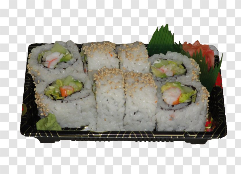 California Roll Sashimi Gimbap Sushi 09759 - Cuisine Transparent PNG