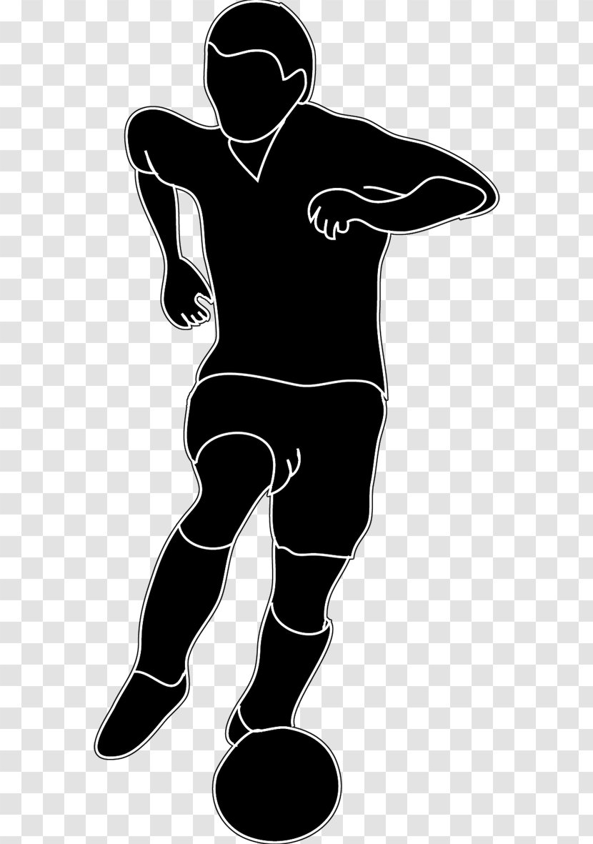 Football Player Futsal Drawing Clip Art - Kicking Ball Transparent PNG