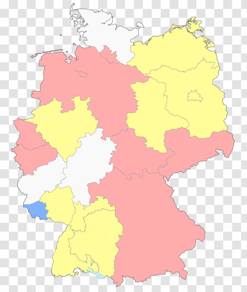 States Of Germany Lower Saxony Map Berlin Vector Graphics - Pink Transparent PNG