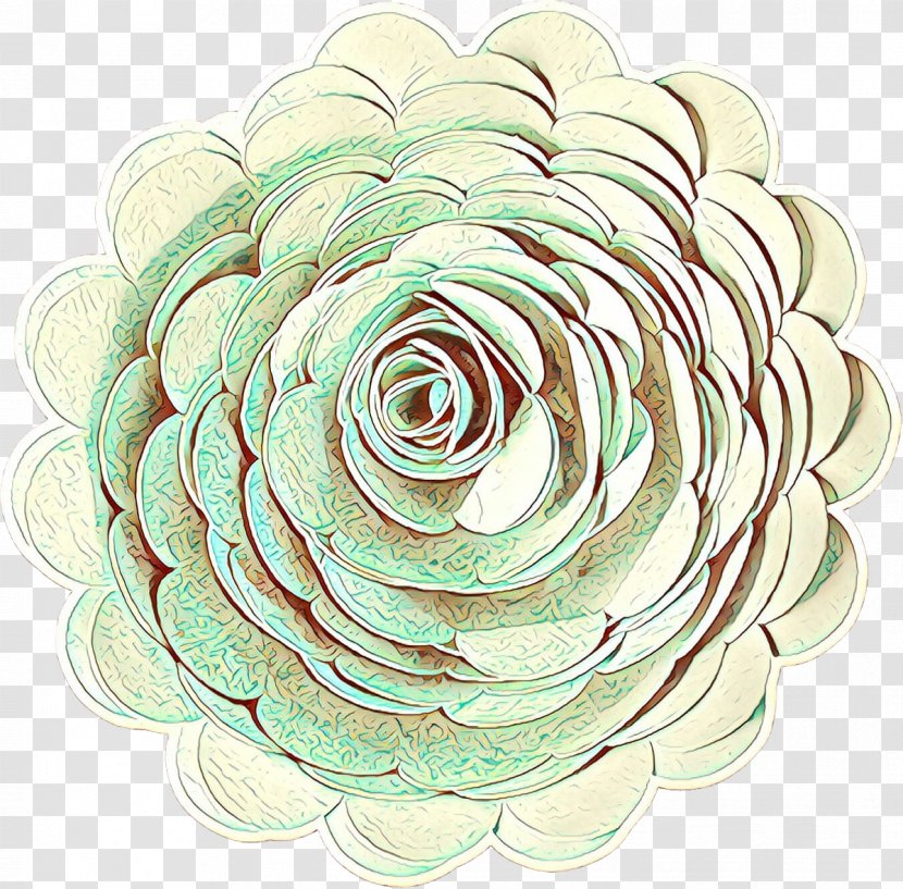 Garden Roses - Teal - Cut Flowers Transparent PNG