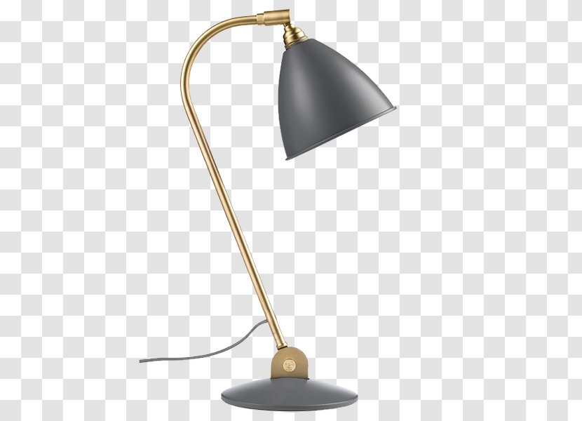 Light Lamp Brass Gubi - Lampe De Bureau Transparent PNG